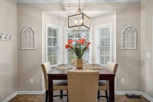 Lustre en caisse salle à manger