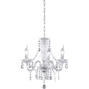 lustre transparent style classique